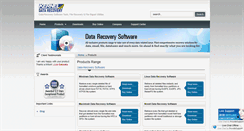 Desktop Screenshot of products.nucleusdatarecovery.org
