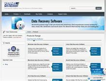 Tablet Screenshot of products.nucleusdatarecovery.org